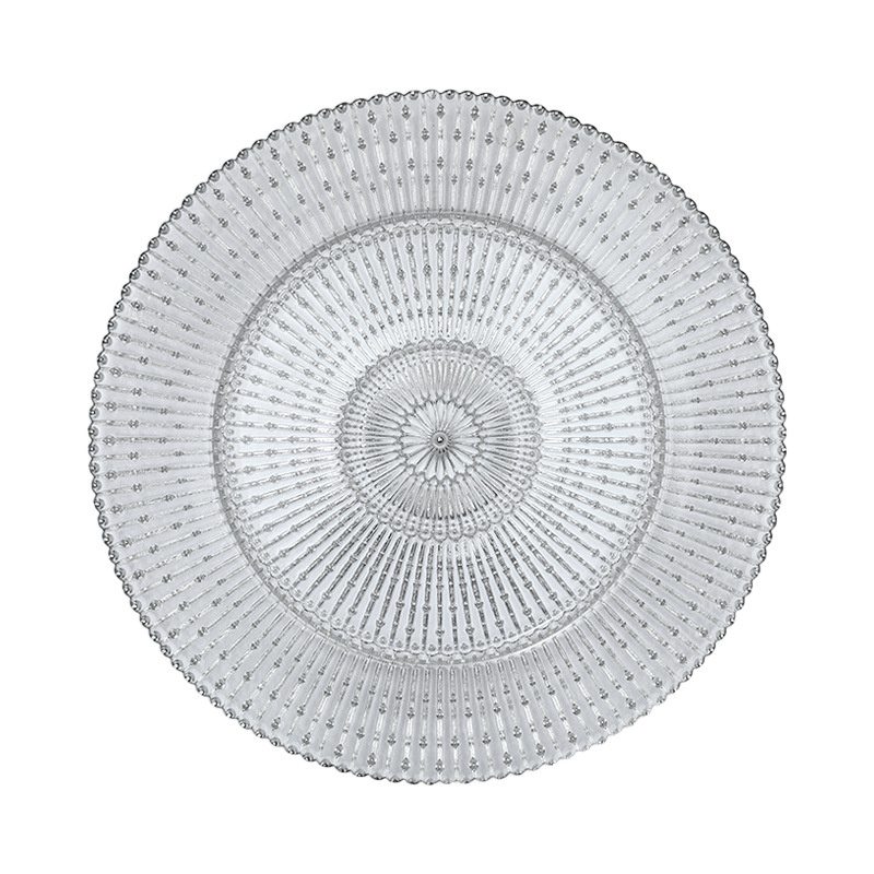 Wholesale Glass Charger Plate PZ-055 - Image 3